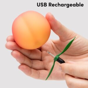 Womanizer Peach Toy Rechargeable Clitoral Stimulator