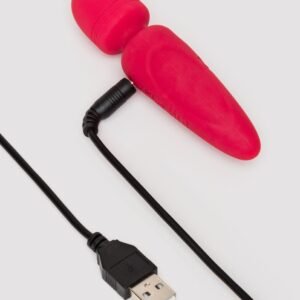 Lovehoney Red Silicone Mini Wand Vibrator