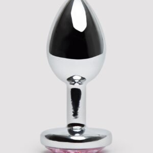 Lovehoney Jeweled Heart Metal Butt Plug 2.5 Inch
